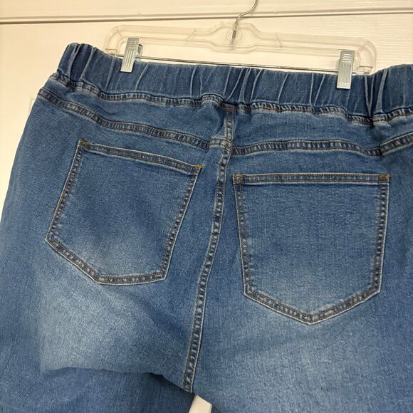 Bloomchic Pull On Drawstring Waist Jeans Size 20 - Picture 5 of 7